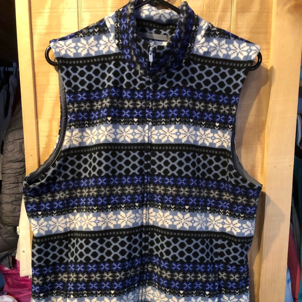 Cuddl Duds. Very Soft Fleece Vest. Women’s.